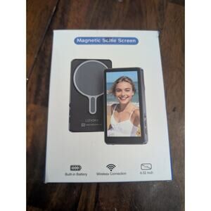 Selfie Monitor Screen for iPhone /Android Magnetic Phone Vlog Selfie Screen